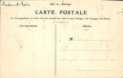 CPA Villandry Portail de l'Eglise 