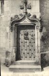 CPA Langeais Le Chateau Une Porte 