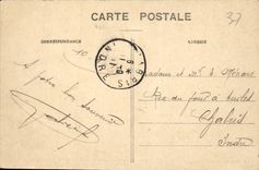 CPA Loches Vue d'ensemble La Rue de Tours