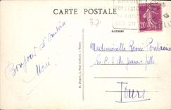 CPA Amboise Le Chateau facade Sud Ouest 