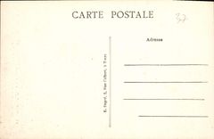 CPA Amboise Le Chateau cote Nord Ouest Tour des Cavaliers et Balcons en fer ferge 