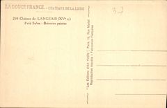 CPA Chateau de Langeais Petit Salon Boiseries peintes 