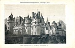 CPA Usse Indre et Loire Chateau Ensemble NE 
