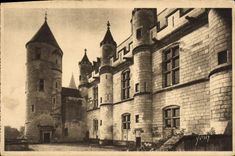 CPA Chateaux de la Loire Chateau de Loches Facade Orientale 