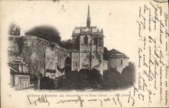 CPA Chateau d'Amboise La Chapelle et la Tour Cesar 