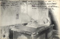 CPA Indre et Loire Chateau de Loches Le Tombeau d'Agnes Sorel