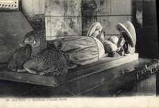 CPA Loches Tombeau d'Agnes Sorel 