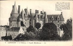 CPA Langeais Le Chateau Facade meridionale 