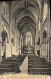 CPA Tours Eglise Notre Dame la Riche Interieur 