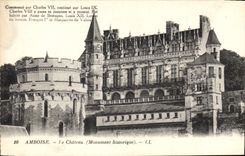 CPA Amboise Le Chateau Monument historique 