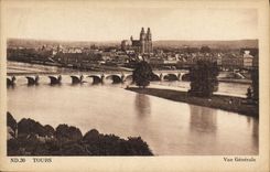 CPA Tours Vue Generale 