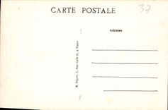 CPA Amboise Le Chateau Porte d'entree du Jeu de Paume 