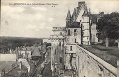 CPA Amboise Le Chateau Cote Ouest 