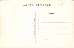 CPA Amboise Le Chateau Porte de la Chapelle St Hubert 