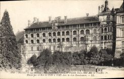 CPA Blois Le Chateau Monument historique Facade Nord dite Aile de Francois 