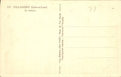 CPA Villandry Indre et Loire Le chateau 