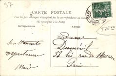 CPA Grottes de Savonnieres Vue d'interieur La Cascade 