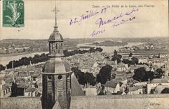 CPA Tours La Vallee de la Loire vers Vouvray 