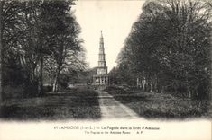 CPA Amboise La Pagode dans la foret d'Amboise 