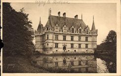 CPA Chateaux de la Loire Chateau d'Azay le Rideau 