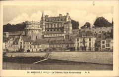 CPA Amboise Le Chateau Style Renaissance 