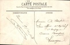 CPA Tours Le Grand Pont et le Square Descartes 