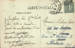 CPA Loches Oratoire d'Anne de Bretagne Le Dais du Trone