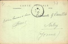 CPA Loches Le Chateau Royal Porte des Cordeliers