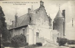 CPA Loches Le Chateau Aile Louis XII Logis du Roi 