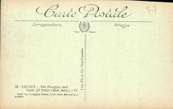 CPA Loches Le Donjon et la Tour Louis XI Monument historique