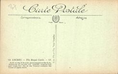 CPA Loches Le Chateau Royal et la Porte des Cordeliers