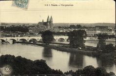 CPA Tours Vue generale 