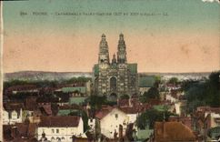 CPA Tours Cathedrale Saint Gatien 