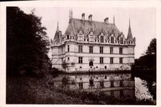 CPA Chateau d'Azay le Rideau 