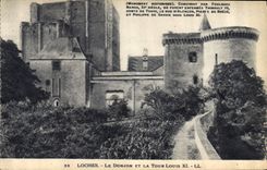 CPA Loches Le Donjon et la Tour Louis XI 
