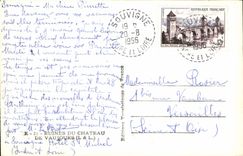 CPA Ruines du Chateau de Vaujours L & L 