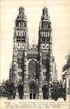 CPA Tours Cathedrale Monument Historique 