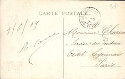 CPA Indre et Loire Loches L'Entree du Chateau Royal 