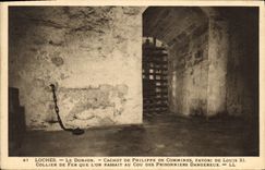 CPA Loches Le Donjon Cachot de Philippe de Commines Favori de Louis XI 