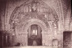 CPA Loches L et L Porche de la Collegiale St Ours 