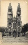 CPA Tours L et L La Cathedrale St Gatien XII et XVI siecle 