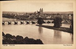 CPA Tours Vue Generale 