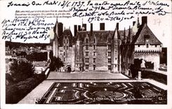 CPA Bati vers 1465 par ordre de Louis XI et de Jean Bourre Gouverneur de Langeais 