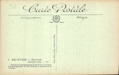 CPA Rigny Usse Le Chateau Vue d'Ensemble Nord Est