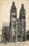 CPA Tours L et L Cathedrale St Gatien Construite durant 3 siecles 