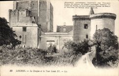 CPA Loches Le Donjon et la Tour Louis XI 