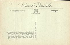 CPA Loches Le Donjon et la Tour Louis XI 