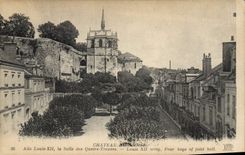 CPA Aile Louis XII la Salle des Quatre Travees 