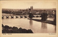 CPA Tours Vue Generale 