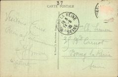 CPA Tours I et L le Jardin des Prebendes d'Oe 